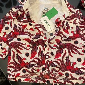 Kenzo shirt and skirt